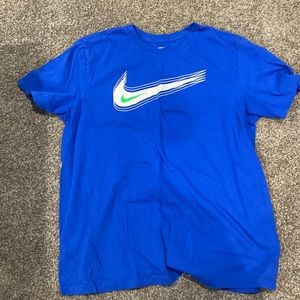 Blue Athletic Nike Shirt